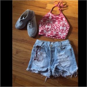 •SOLD• Brandy Melville High Waist Shorts