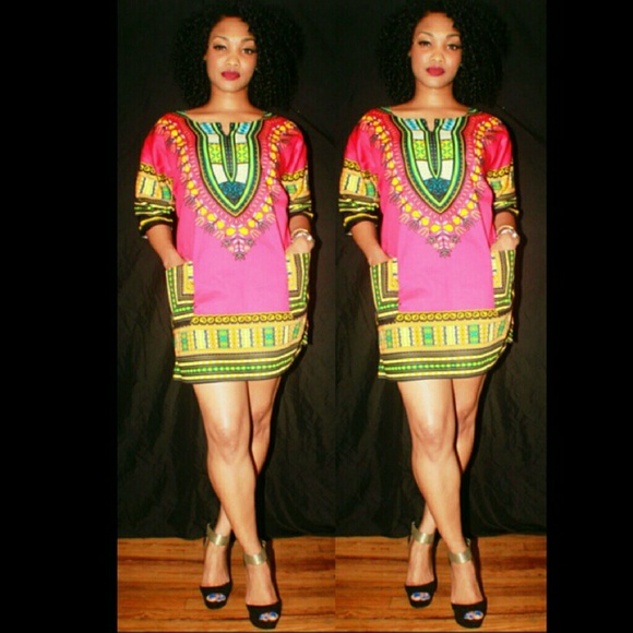 Pink Dashiki
