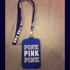 Vs pink lanyard