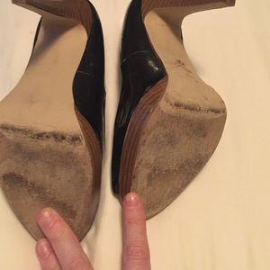 Jazzberry heels black