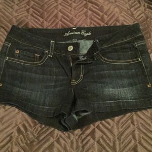 American Eagle Blue Jean Shorts