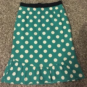Polka dot Anthro Skirt