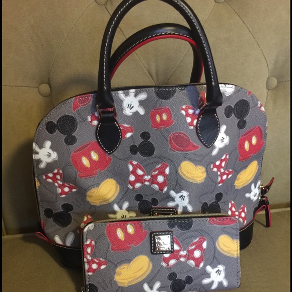 Disney Dooney Mickey parts satchel PURSE ONLY