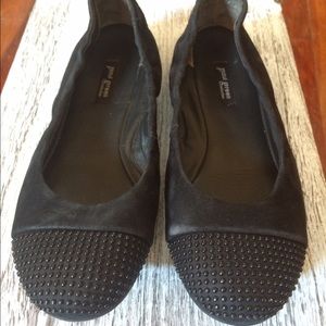 Paul Green Studded Cap Toe Flats