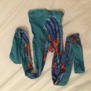 Ed Hardy koi fish tights
