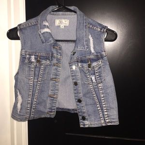 Denim vest