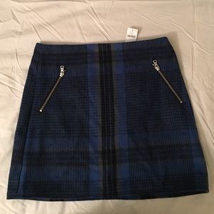 plaid pencil skirt