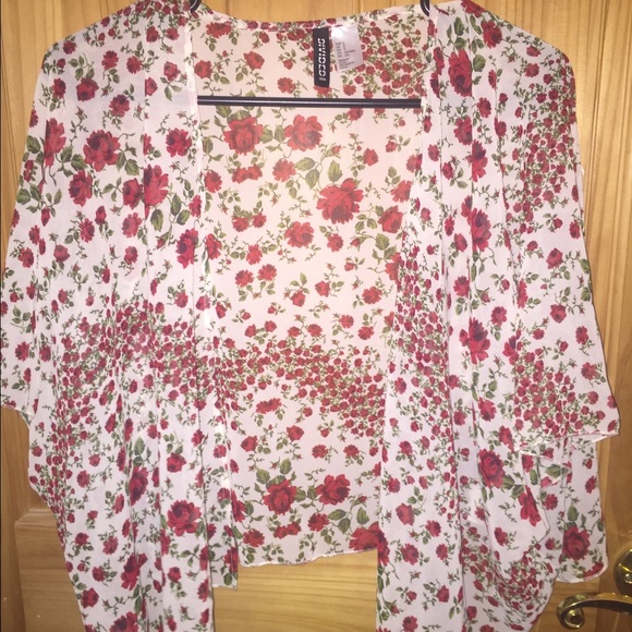 Rosy throw over