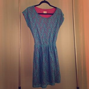 Urban Outfitters Layered Floral Dress