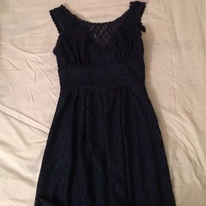 navy dress