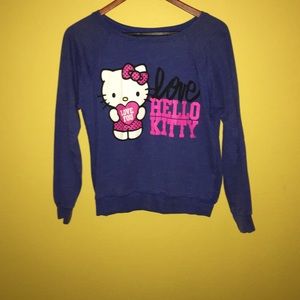 Cute hello kitty pullover