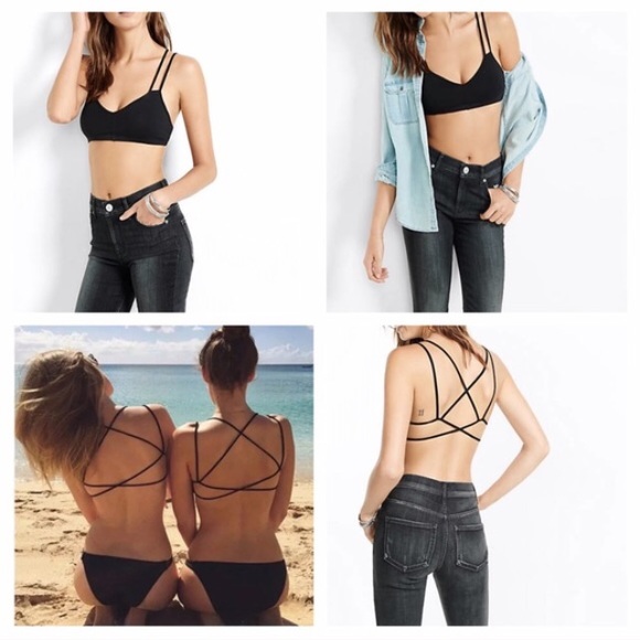 🎉Caged padded bralette - Picture 2 of 4