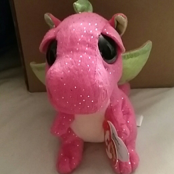 TY pink dragon