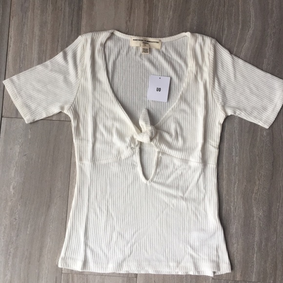 NWT Urban Outfitters Tie Front Top - Picture 4 of 4