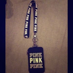 Vs black lanyard