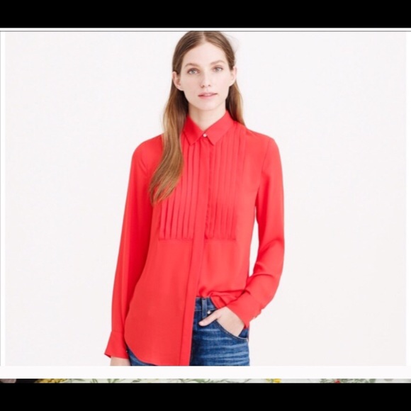 ISO: J Crew Drapey Tuxedo Top