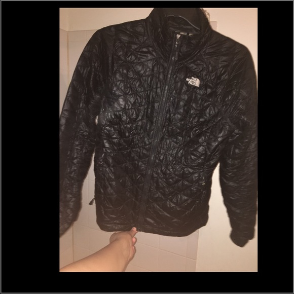 Women's winter bubble north face coat