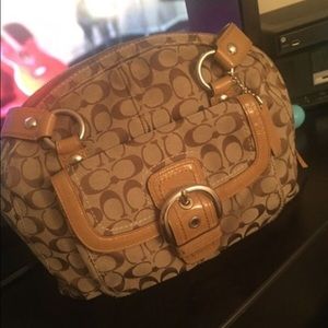Authentic coach purse
