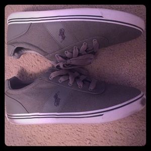 Men's Ralph Lauren Polo canvas shoe w/blue horse