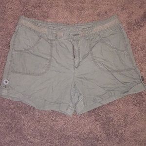 Army Green Shorts size 12
