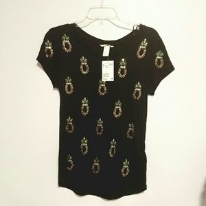Sequin Pineapple Top from H&M