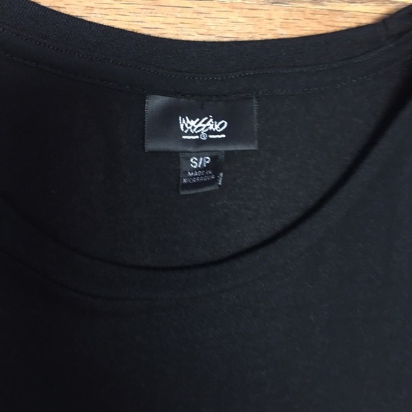 ❗️SOLD❗️ Semi Sheer Black Tee - Picture 3 of 4