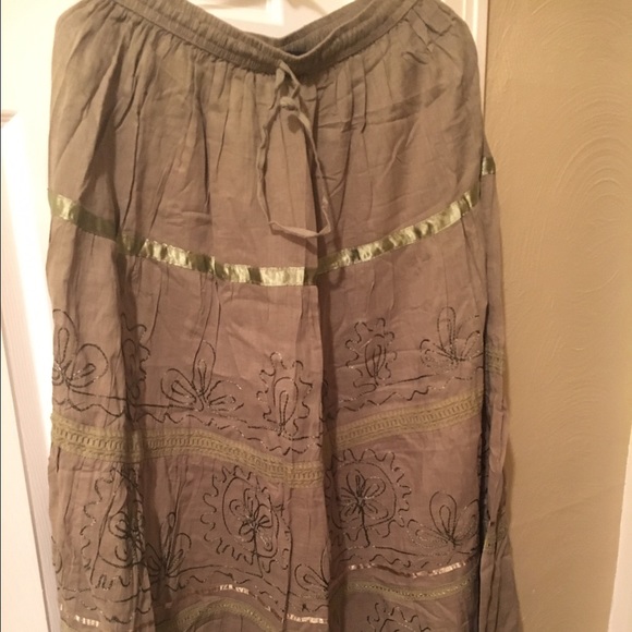 Unique, stitched skirt - Picture 1 of 4