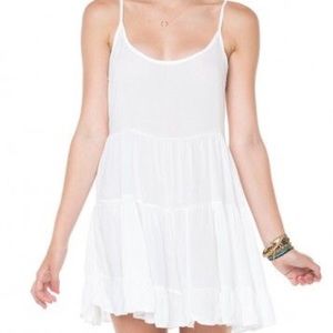 Brandy Melville Jada Dress (White)