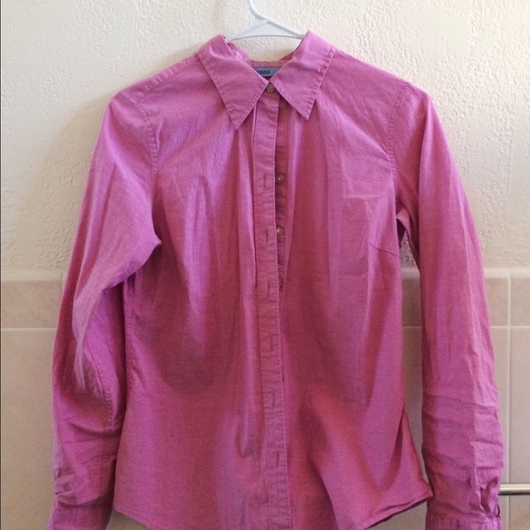 Pink buttondown