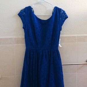 Brand new blue dress
