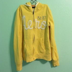 Yellow Aeropostale Hoodie