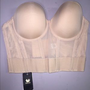 Women's Wacoal strapless bra corset 36D new w/ tag