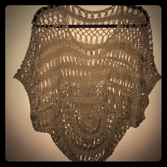 Woven cover up