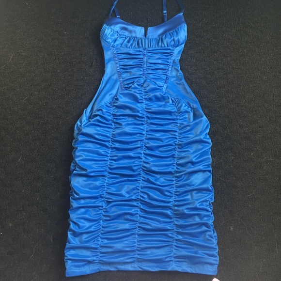 Bebe electric blue dress
