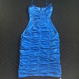 Bebe electric blue dress