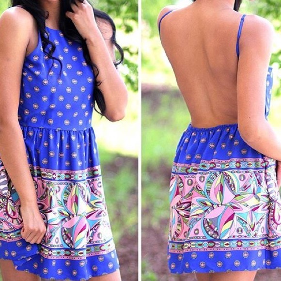 Monday Dress backless dress