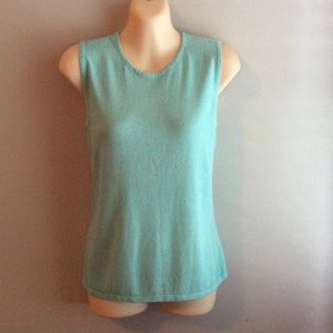 Knit sleeveless top