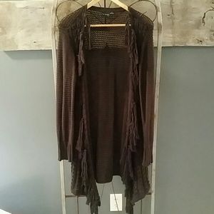 Tribal M Brown Long Sweater