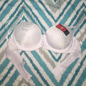 White Bra 36B