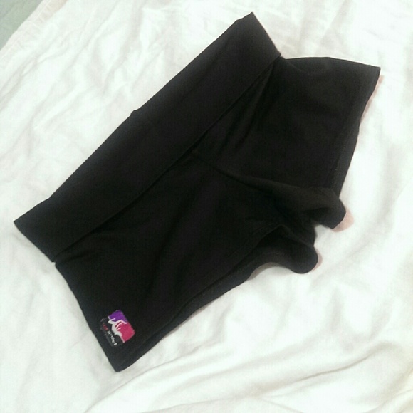 Bad Kitty Fold Over Shorts - EUC