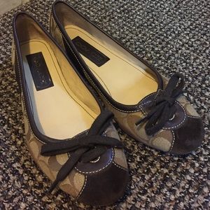 Coach Jasmine Flats.