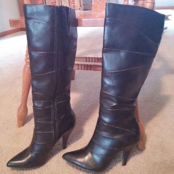 Black boots