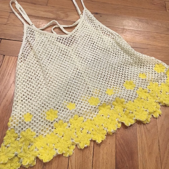 Free people vintage style tank sz large