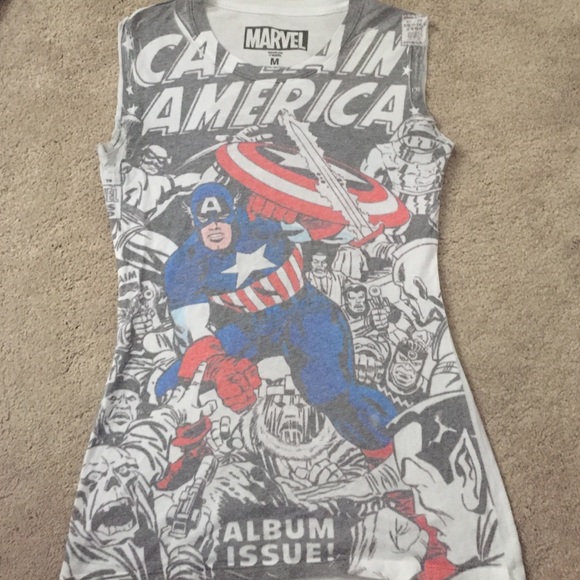 Captain America Muscle T