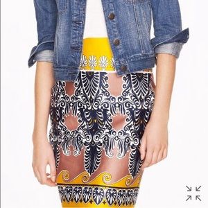 j Crew no 2 pencil skirt
