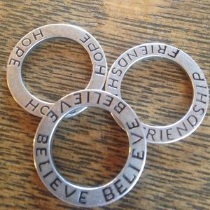 Silpada circles for your favorite chain 💕