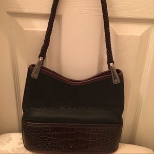 SOLD Authentic Brighton Brown Leather shoulder bag