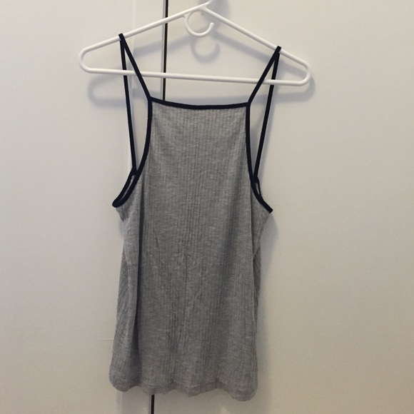 Emma and Sam grey low-back tank