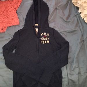 Zip up sweatshirt