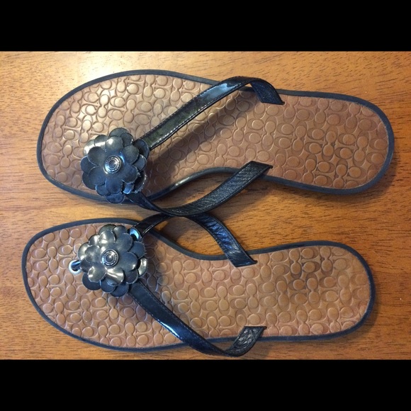 Coach Flip Flops
